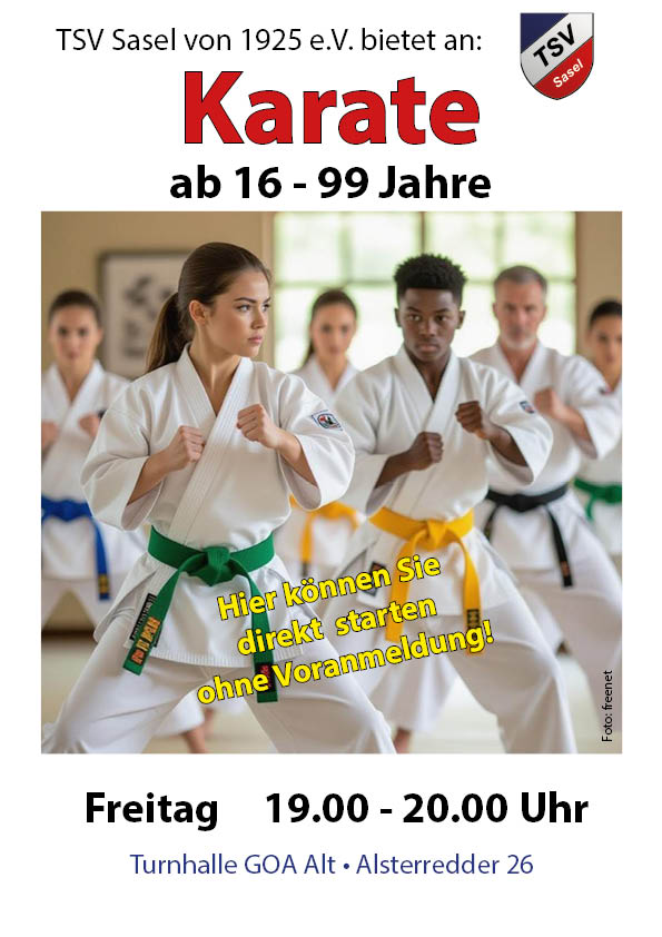 Karate ab 16 Jahre